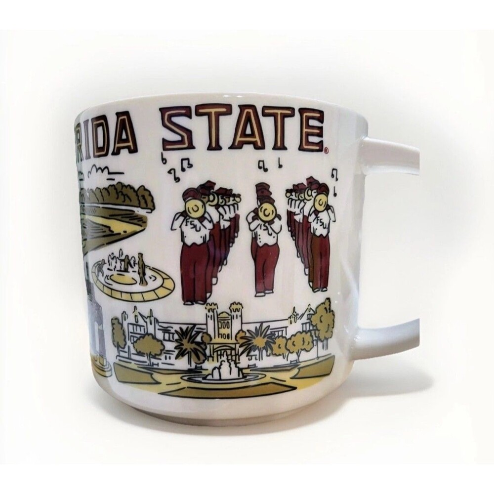 FSU Starbucks Been There Mug Campus Collection Florida State University Go Noles - Picture 4 of 7